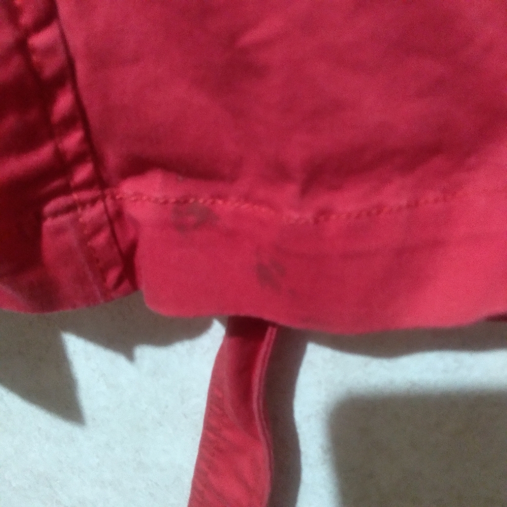 Sonoma 3/4 sleeve rosy red jacket with belt size medium - Picture 5 of 11